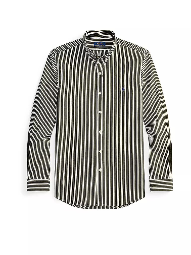 POLO RALPH LAUREN | Camisa Custom Fit | Verde oscuro