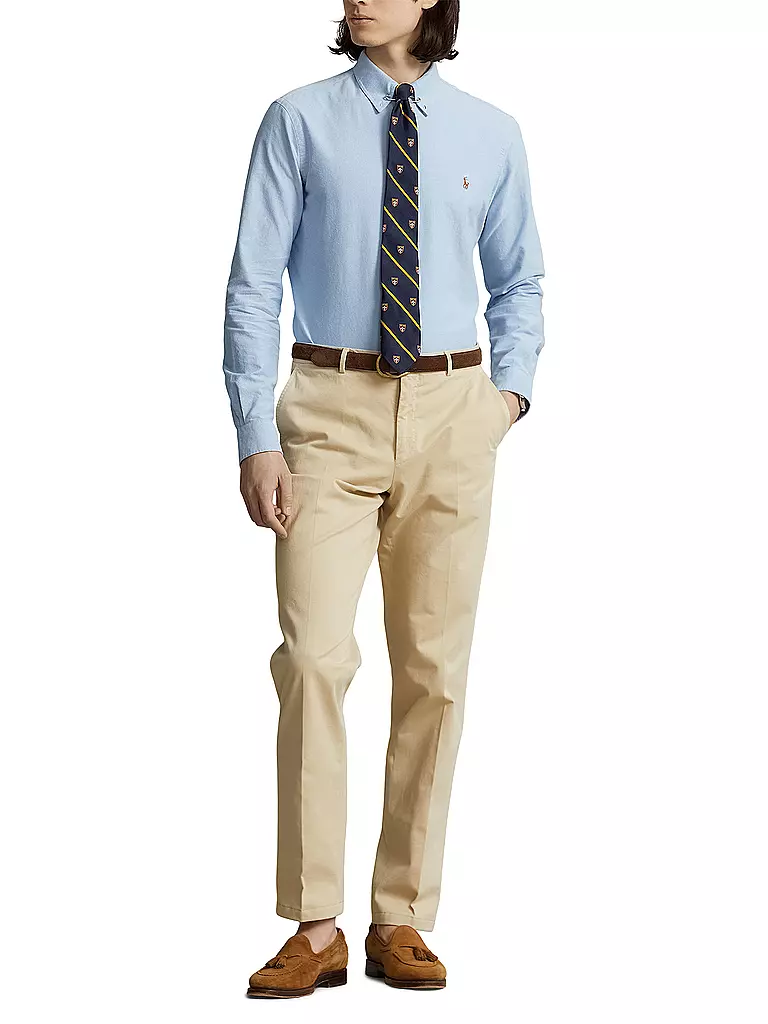 POLO RALPH LAUREN | Camisa Custom Fit | Azul claro