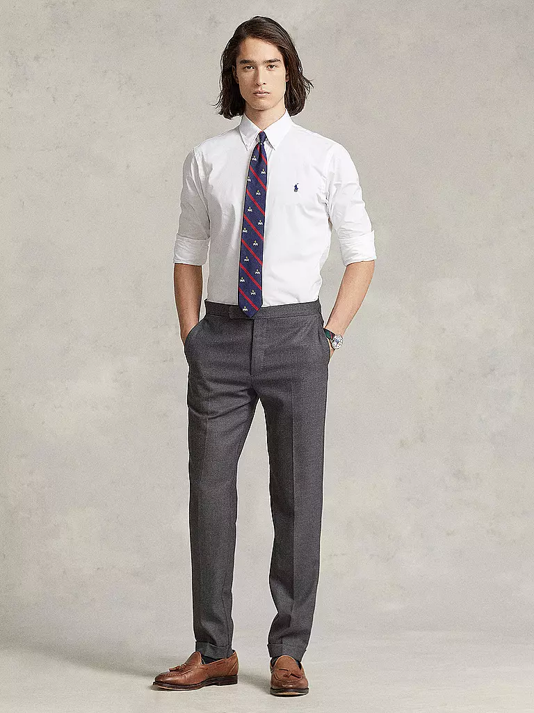 POLO RALPH LAUREN | Camisa Custom Fit | Blanco