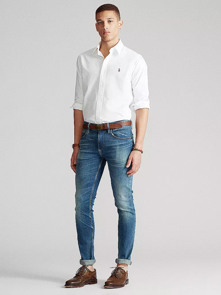 POLO RALPH LAUREN | Camisa Custom Fit | Blanco