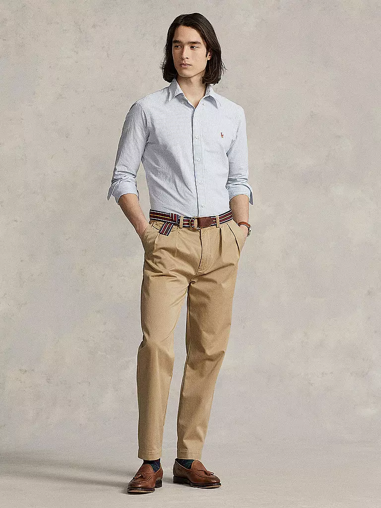 POLO RALPH LAUREN | Camisa Custom Fit | Blanco