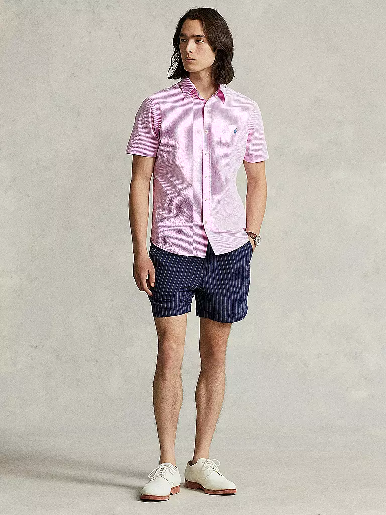 POLO RALPH LAUREN | Camisa Custom Fit | Rosa