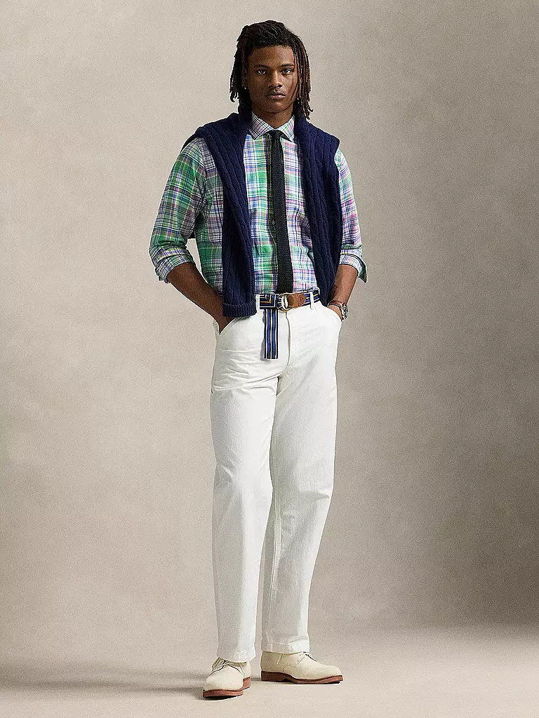 POLO RALPH LAUREN | Camisa Custom Fit | Verde
