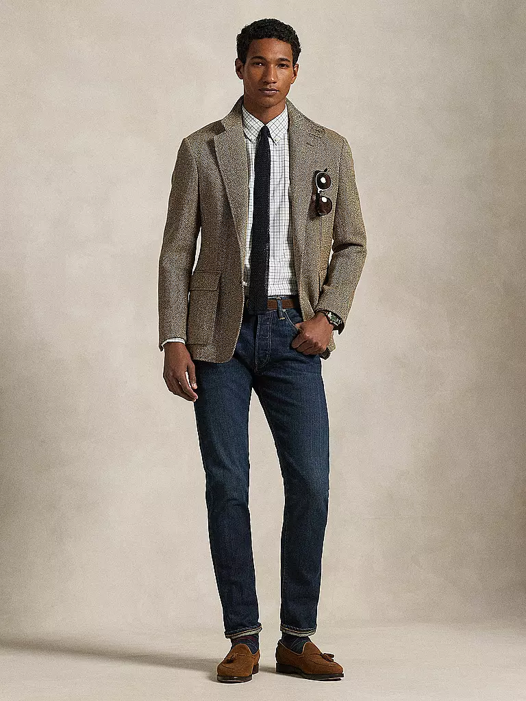 POLO RALPH LAUREN | Camisa Custom Fit | Crema