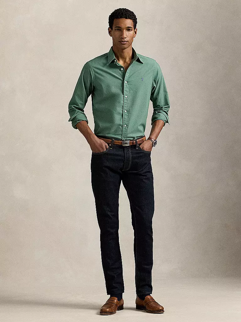 POLO RALPH LAUREN | Camisa Custom Fit | Verde