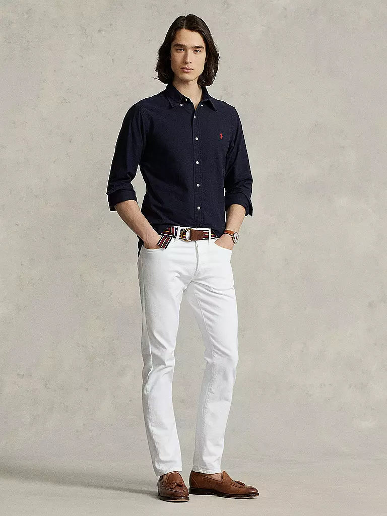 POLO RALPH LAUREN | Camisa Custom Fit | Azul oscuro