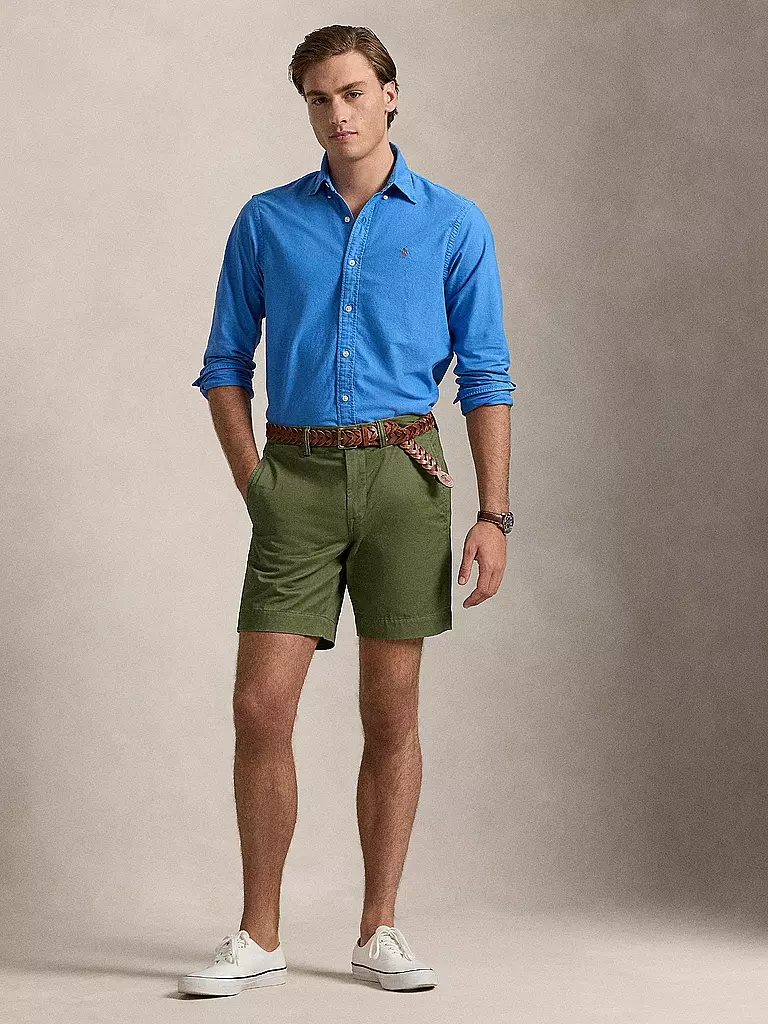 POLO RALPH LAUREN | Camisa Custom Fit | Azul