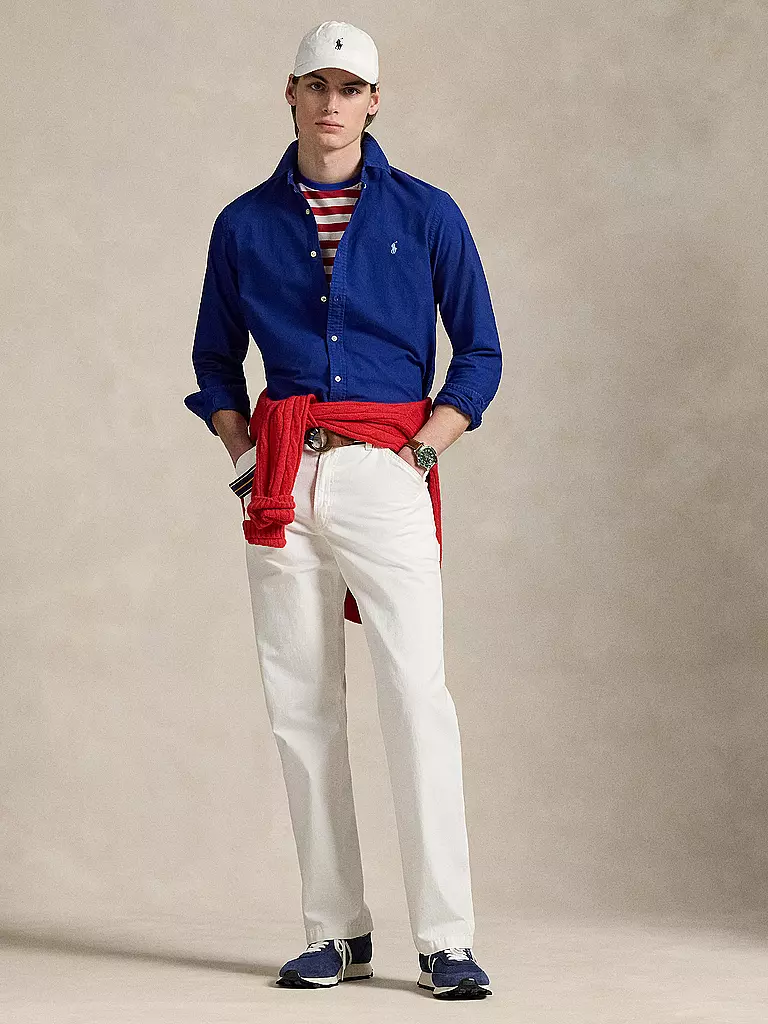 POLO RALPH LAUREN | Camisa Custom Fit | Azul oscuro