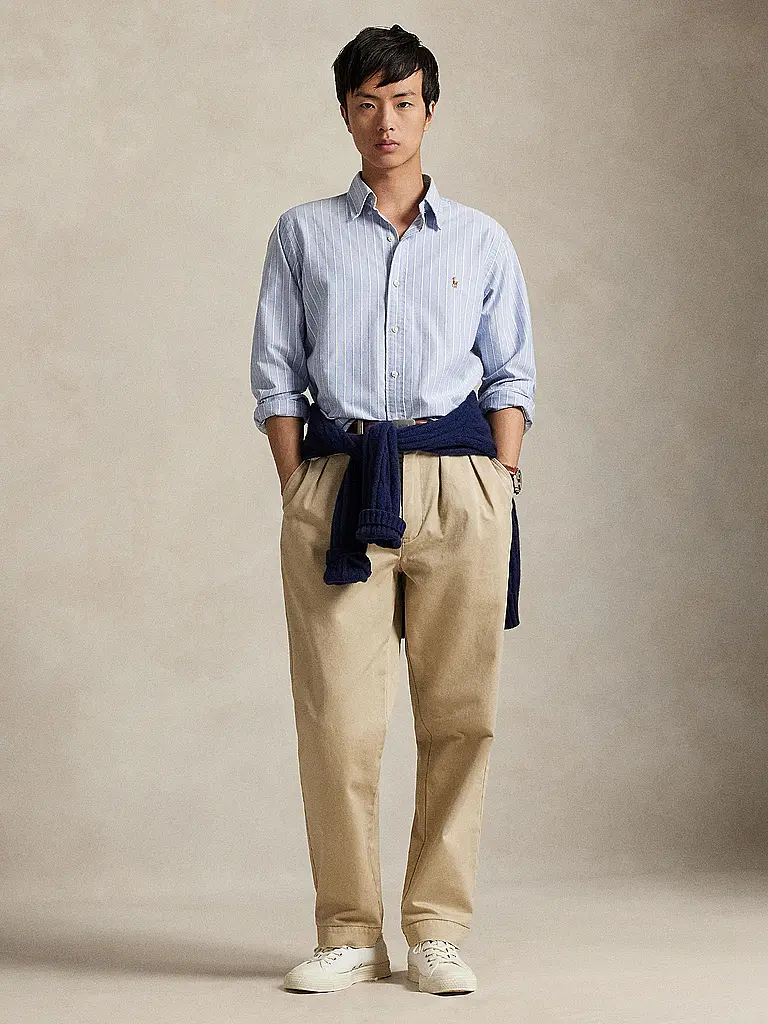 POLO RALPH LAUREN | Camisa Custom Fit | Azul