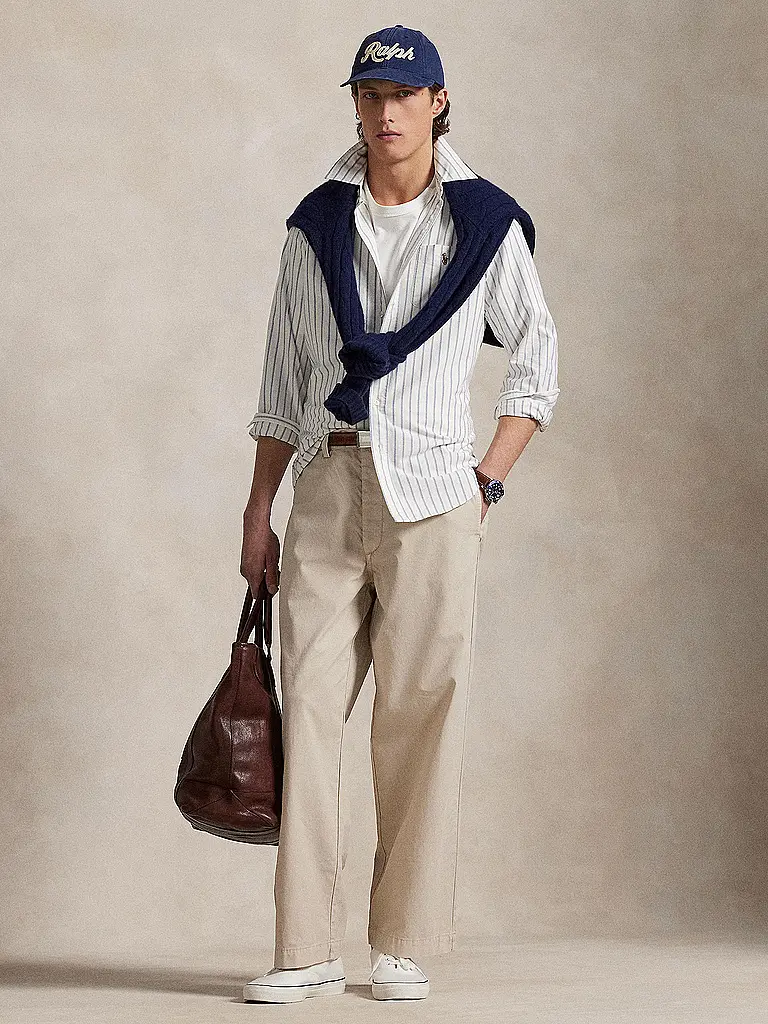 POLO RALPH LAUREN | Camisa Custom Fit | Blanco