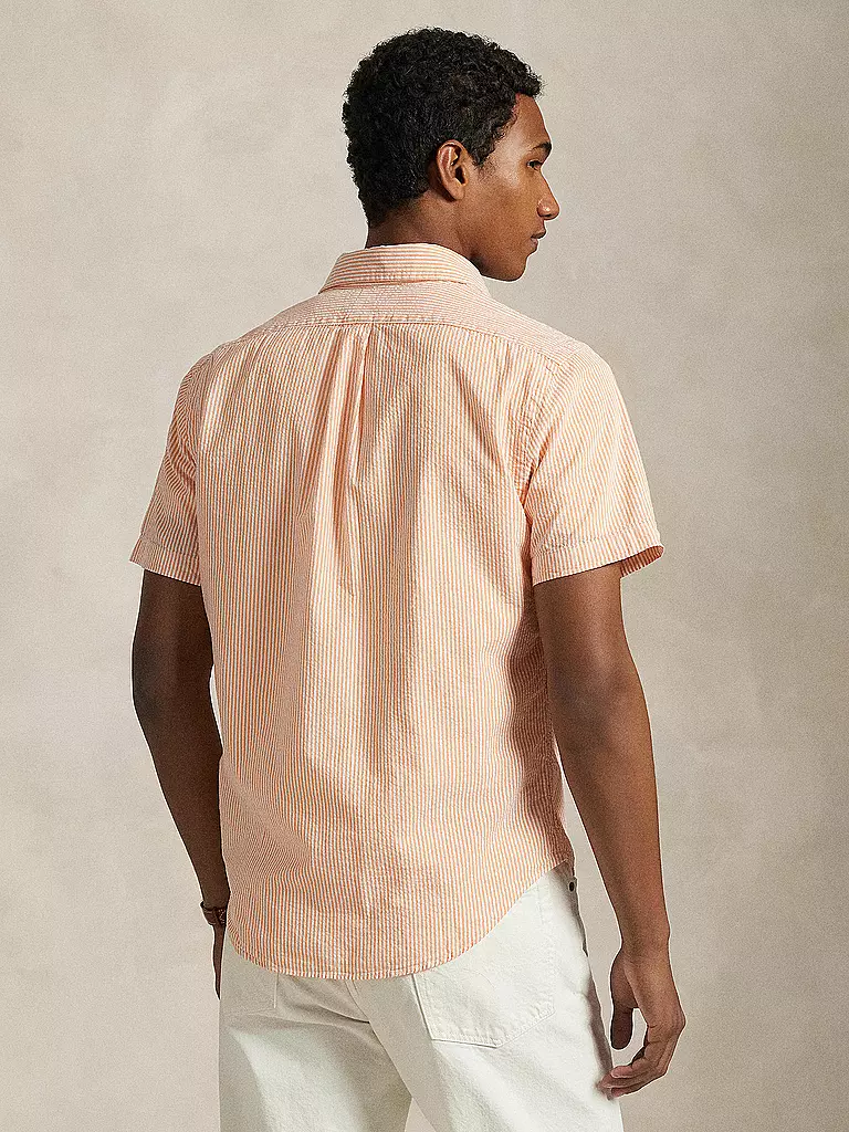 POLO RALPH LAUREN | Camisa Custom Fit | Naranja