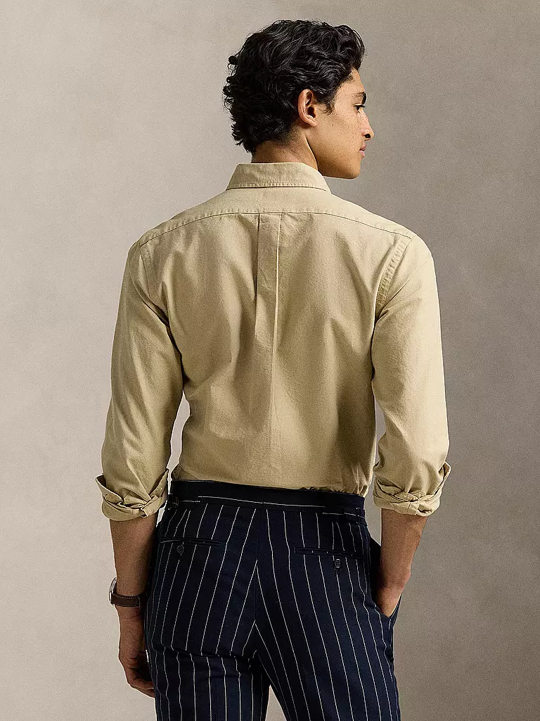 POLO RALPH LAUREN | Camisa Custom Fit | Camel