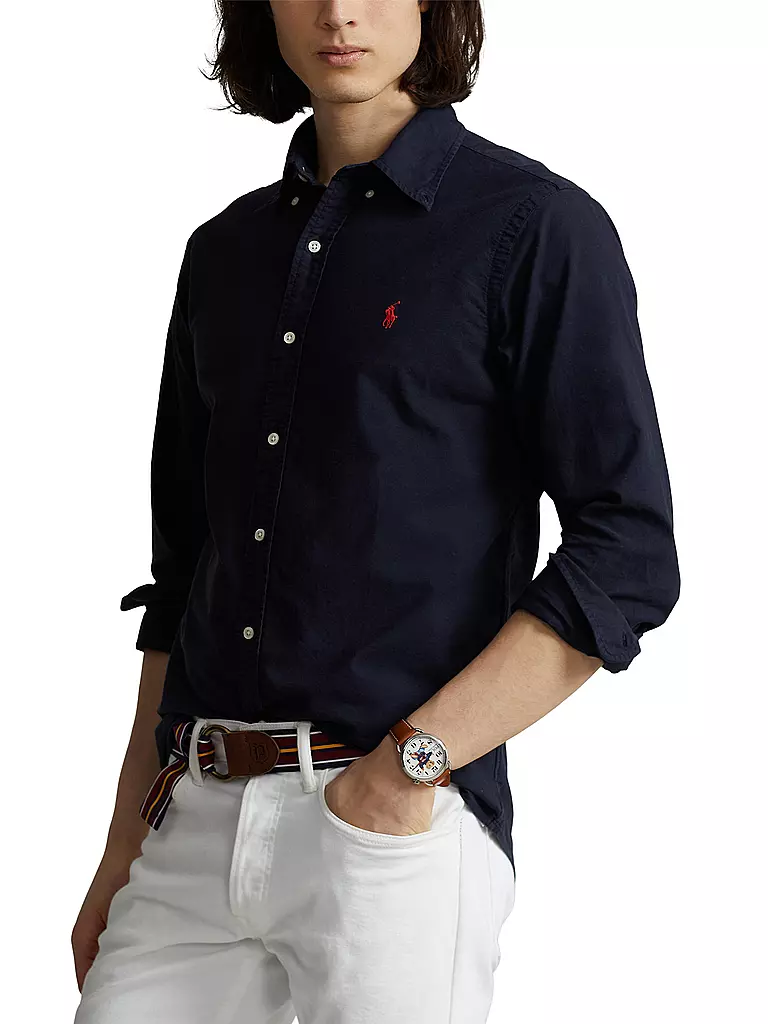 POLO RALPH LAUREN | Camisa Custom Fit | Azul oscuro