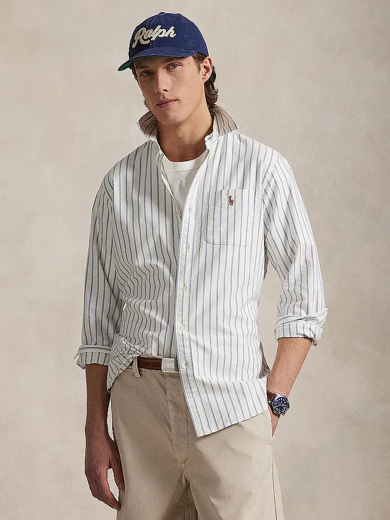 POLO RALPH LAUREN | Camisa Custom Fit | Blanco