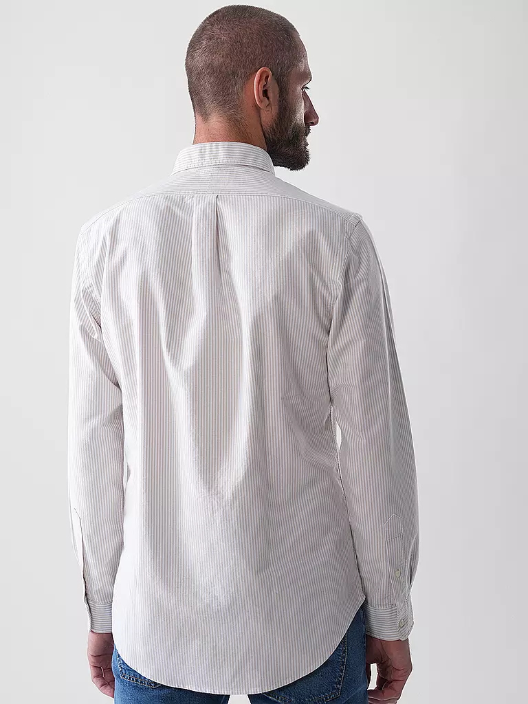 POLO RALPH LAUREN | Camisa Custom Fit | Beige