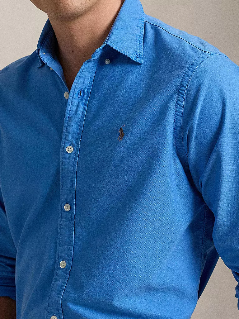 POLO RALPH LAUREN | Camisa Custom Fit | Azul