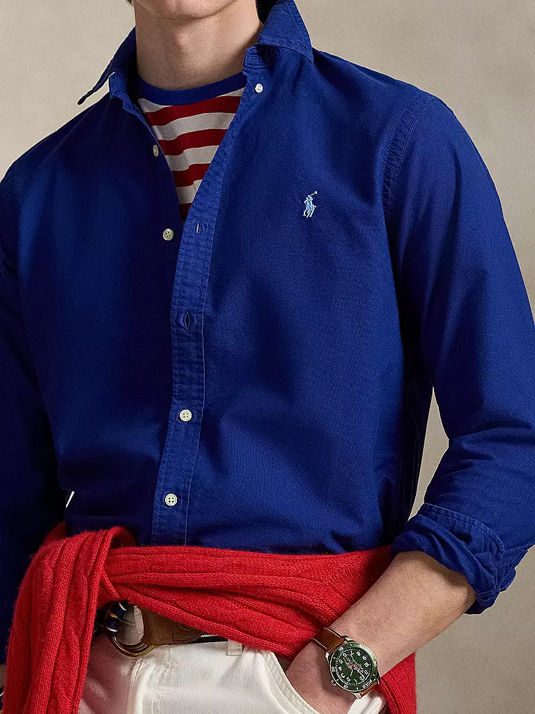 POLO RALPH LAUREN | Camisa Custom Fit | Azul oscuro