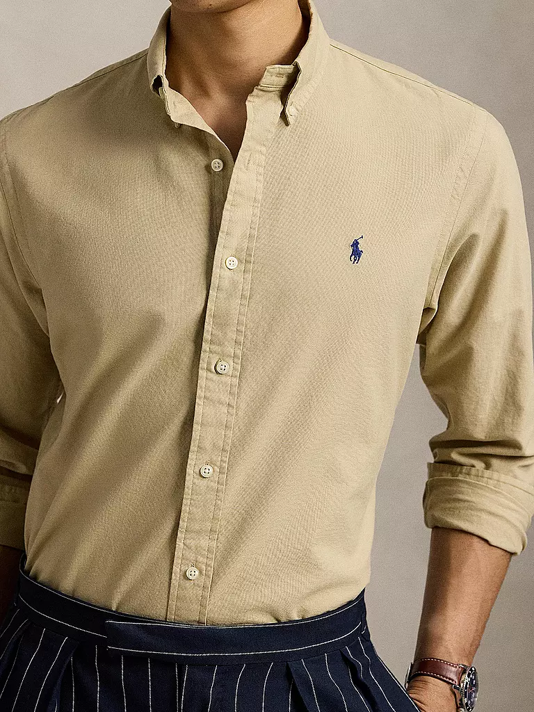 POLO RALPH LAUREN | Camisa Custom Fit | Camel