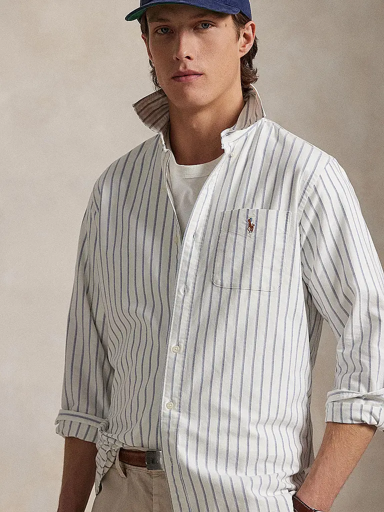POLO RALPH LAUREN | Camisa Custom Fit | Blanco