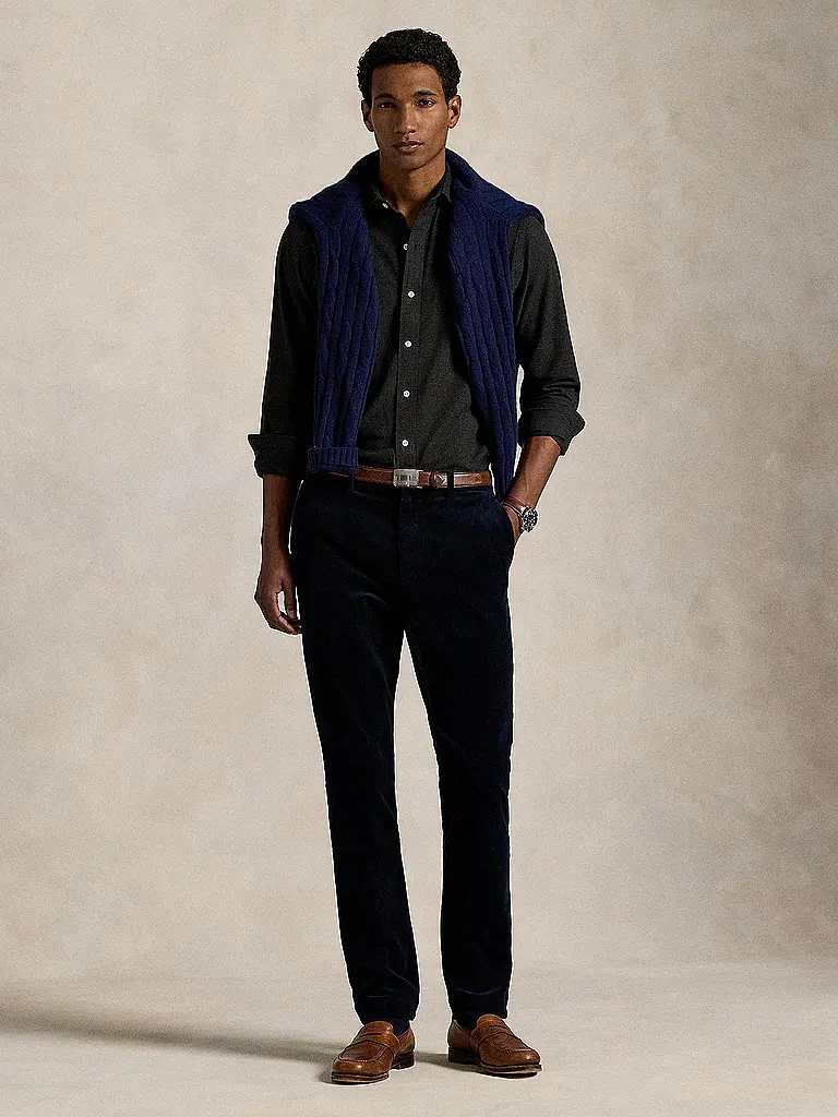 POLO RALPH LAUREN | Camisa de corte estándar | Gris