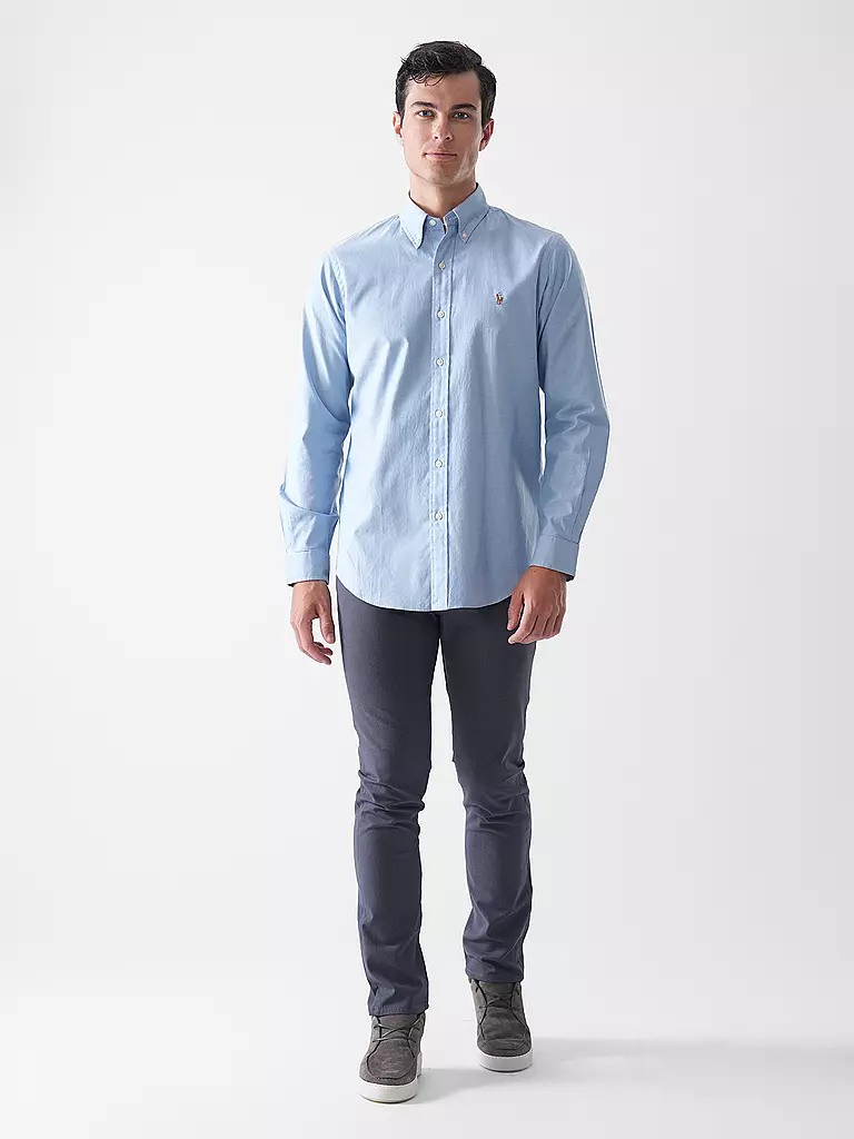 POLO RALPH LAUREN | Camisa de corte estándar | Azul claro
