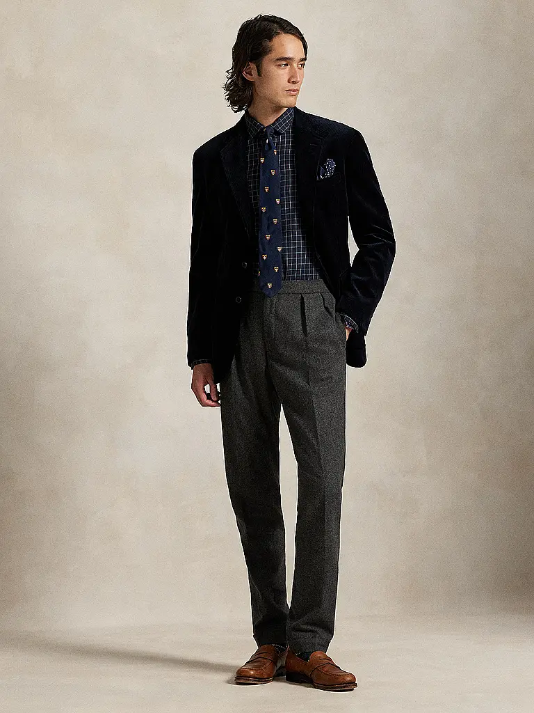 POLO RALPH LAUREN | Camisa de corte estándar | Azul oscuro