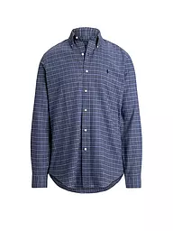 POLO RALPH LAUREN | Camisa de franela de corte regular | Azul oscuro