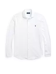 POLO RALPH LAUREN | Camisa de punto de corte entallado | Blanco