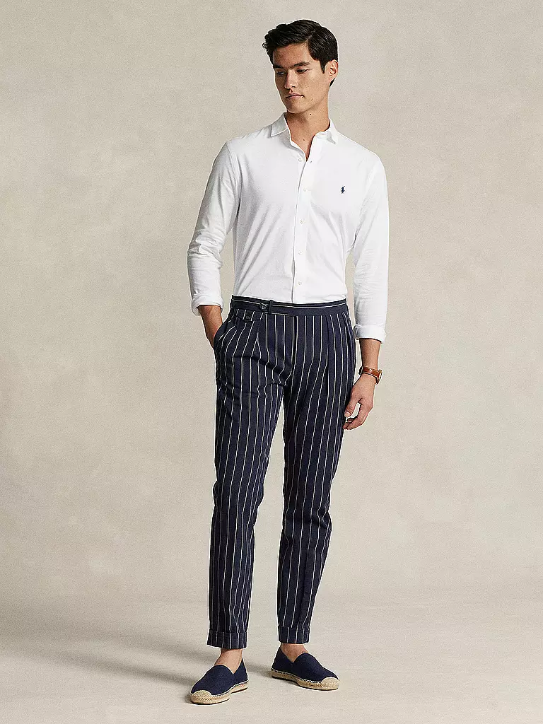 POLO RALPH LAUREN | Camisa de jersey de corte entallado | Blanco