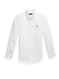POLO RALPH LAUREN | Leinenhemd Custom Fit | Blanco