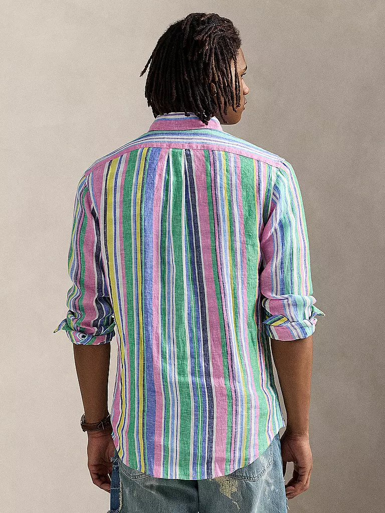 POLO RALPH LAUREN | Camisa de lino Custom Fit | Multicolor