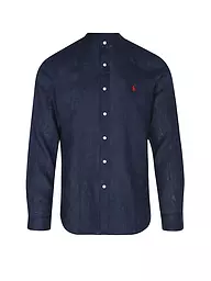 POLO RALPH LAUREN | Camisa de lino | Azul oscuro
