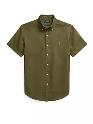 POLO RALPH LAUREN | Camisa de lino | Oliva