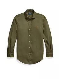 POLO RALPH LAUREN | Camisa de lino | Oliva