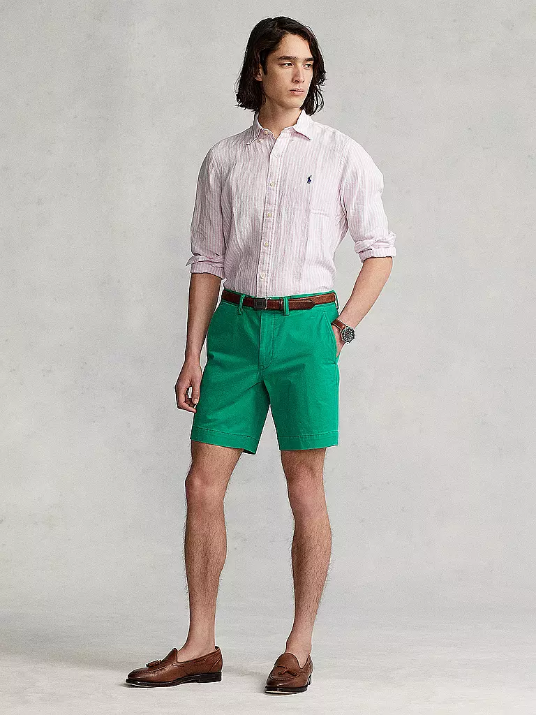 POLO RALPH LAUREN | Camisa de lino | Rosa