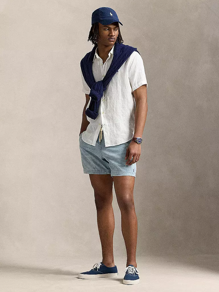 POLO RALPH LAUREN | Camisa de lino | Blanco