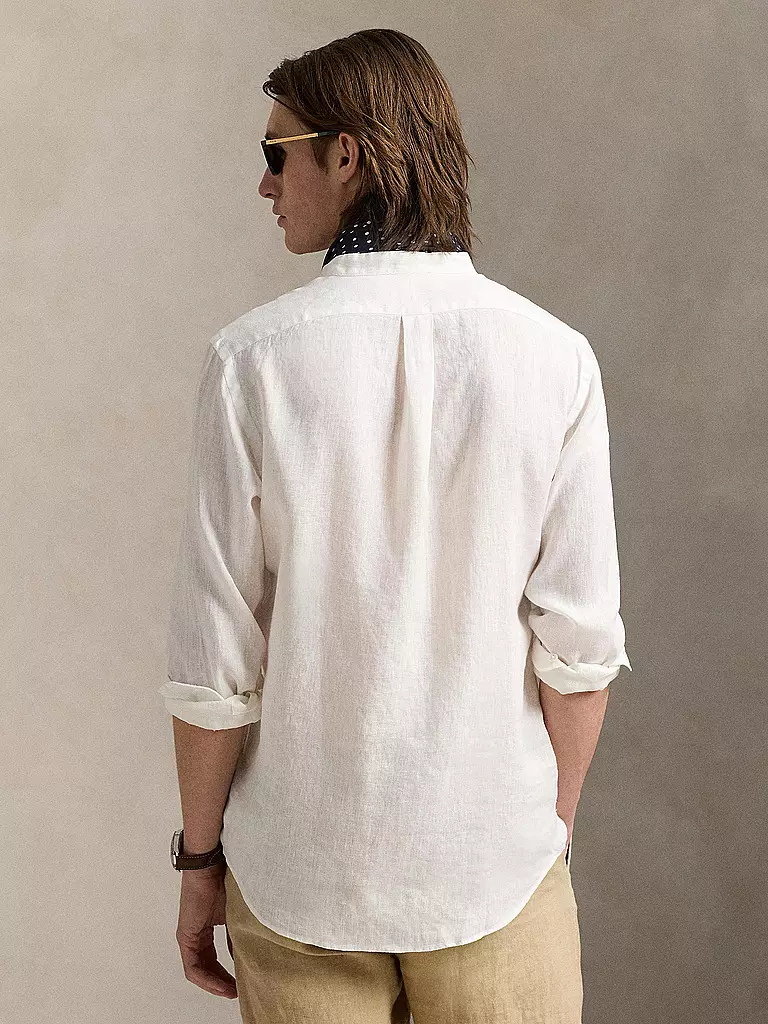 POLO RALPH LAUREN | Camisa de lino | Blanco