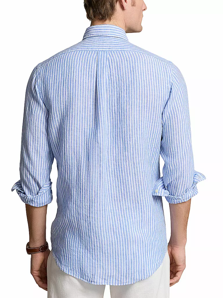 POLO RALPH LAUREN | Camisa de lino | Azul claro