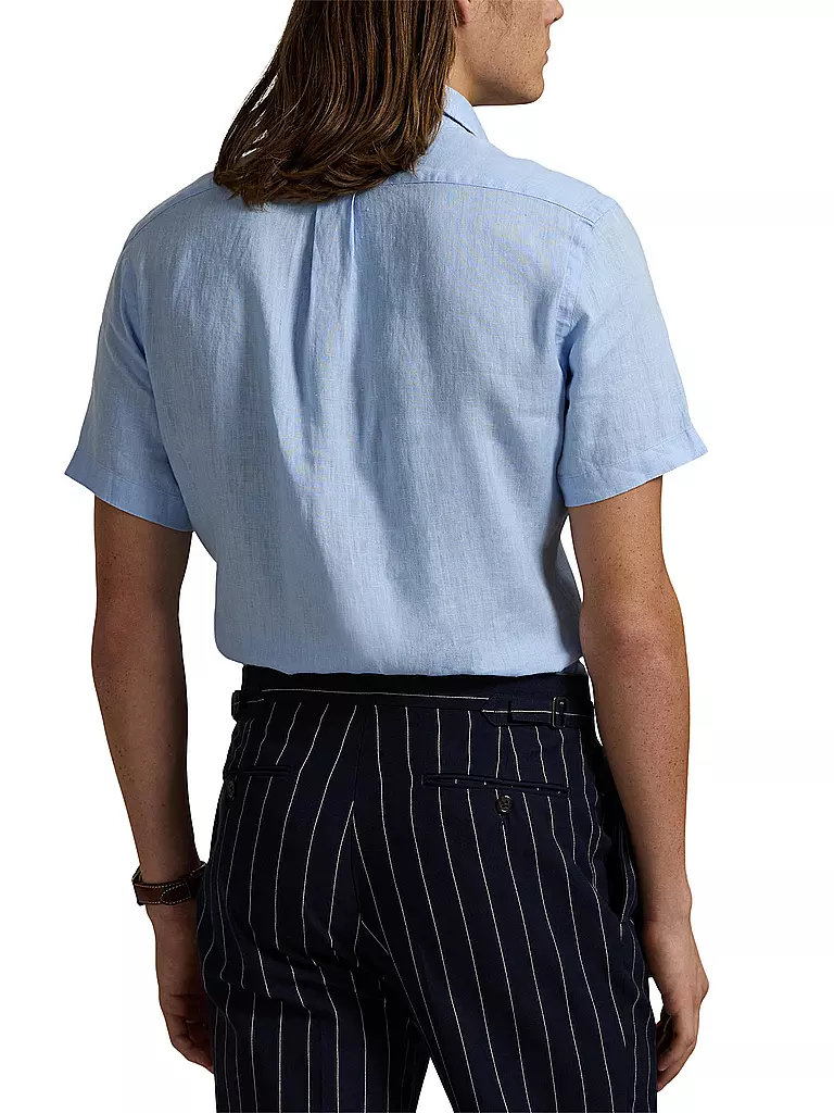 POLO RALPH LAUREN | Camisa de lino | Azul claro