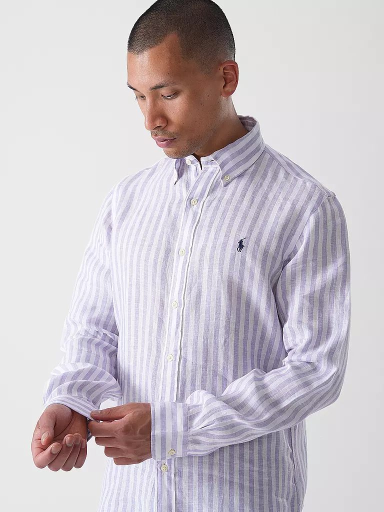 POLO RALPH LAUREN | Camisa de lino | grau