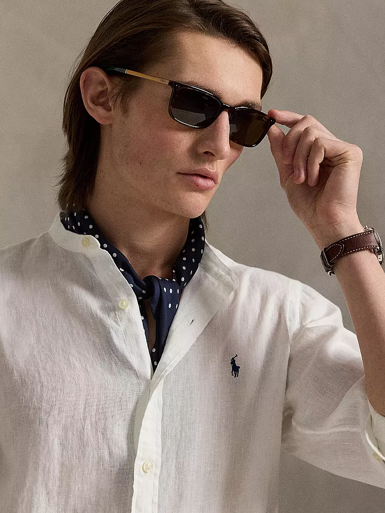 POLO RALPH LAUREN | Camisa de lino | Blanco