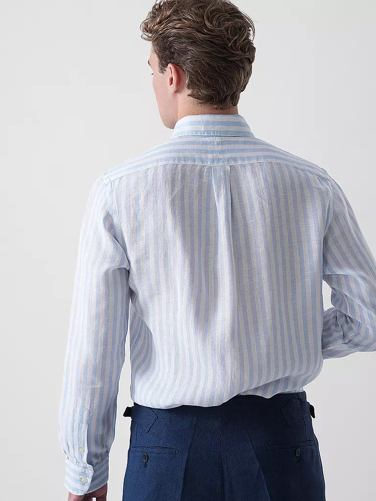 POLO RALPH LAUREN | Camisa de lino | hellblau