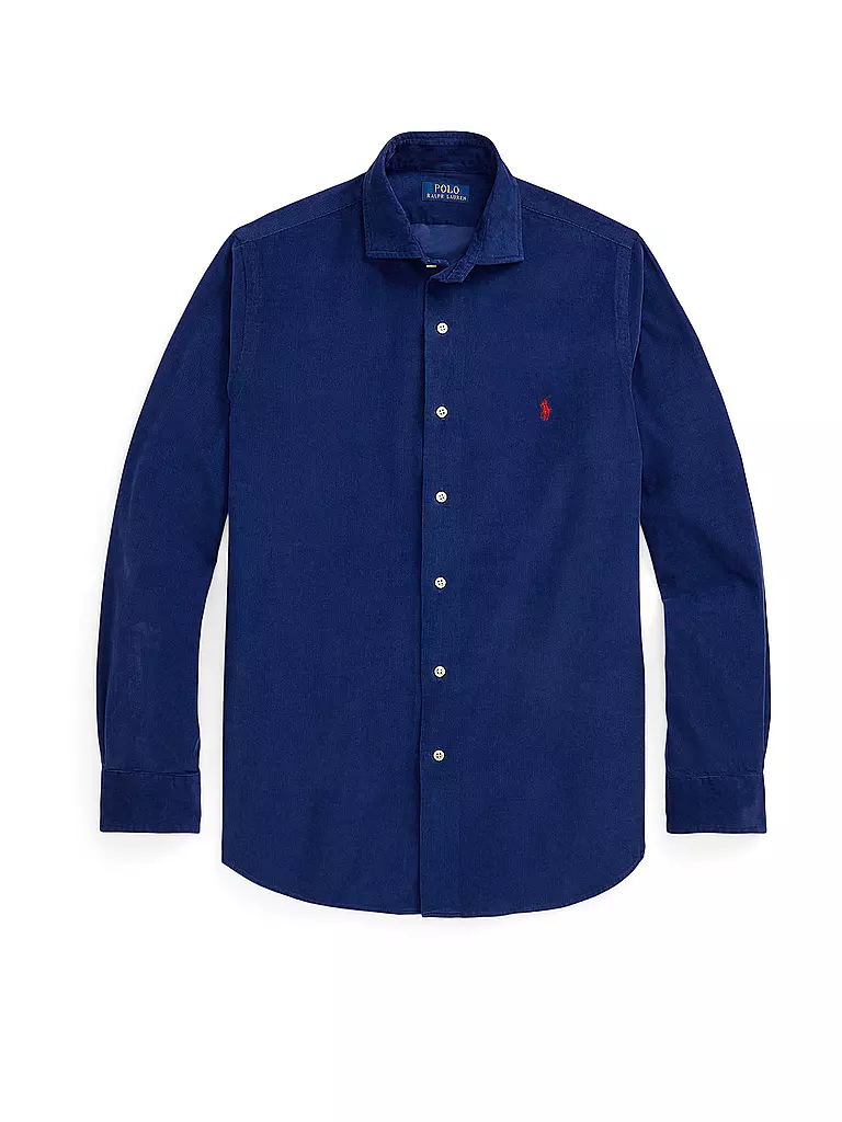 POLO RALPH LAUREN | Camisa de pana corte a medida | Azul oscuro