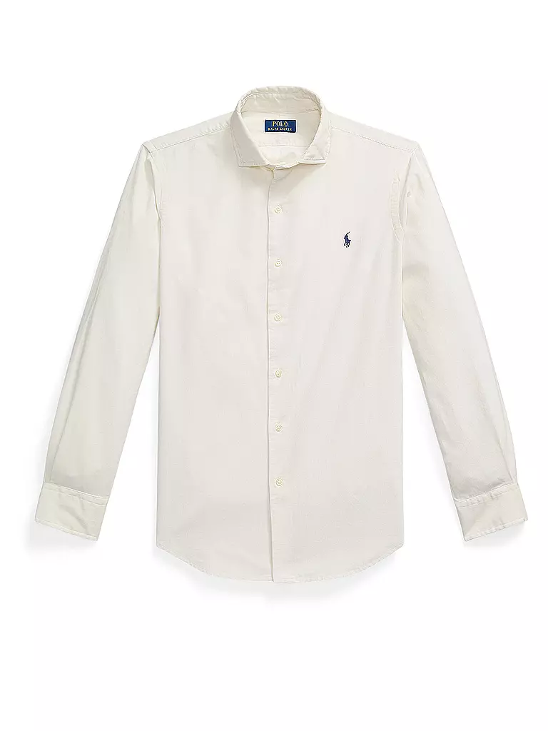 POLO RALPH LAUREN | Camisa de pana Custom Fit | Crema
