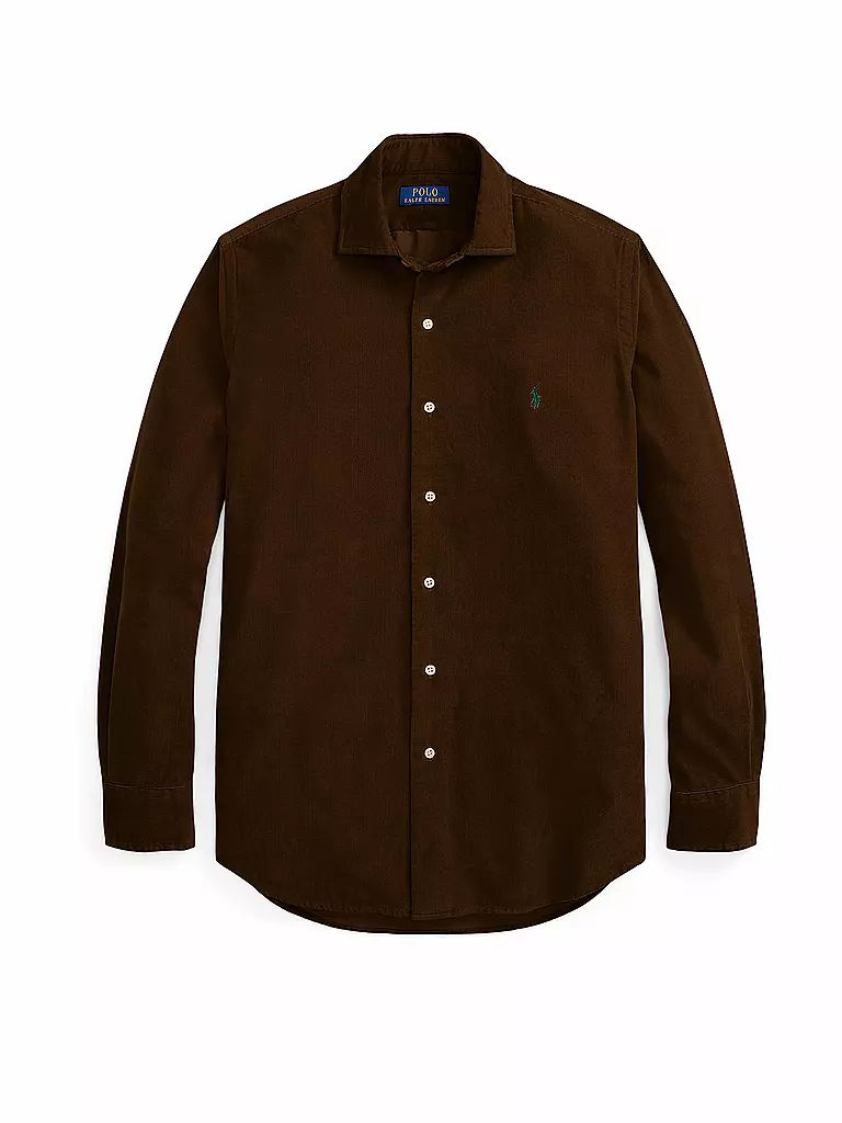 POLO RALPH LAUREN | Camisa de pana Custom Fit | Marrón