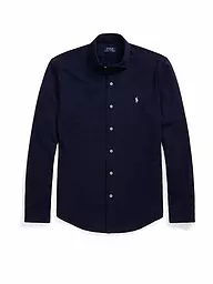 POLO RALPH LAUREN | Camisa de punto de corte entallado | Azul oscuro