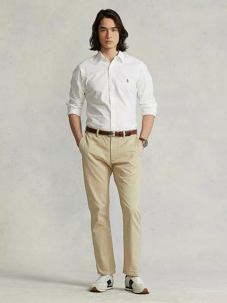 POLO RALPH LAUREN | Camisa Slim Fit | Blanco