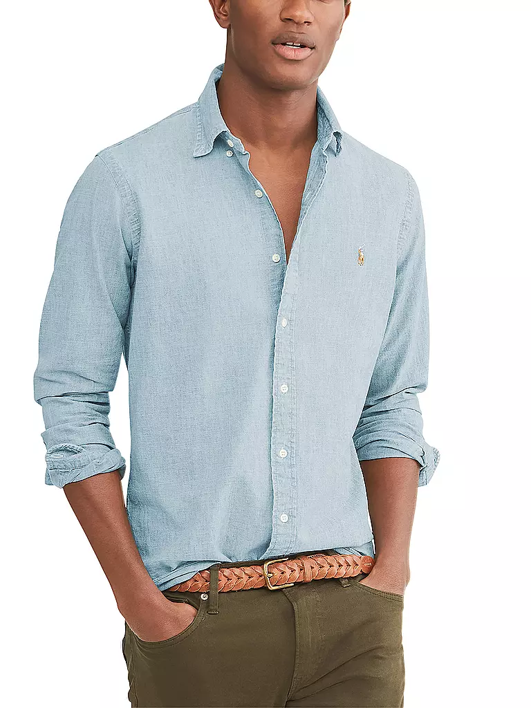POLO RALPH LAUREN | Camisa Slim Fit | hellblau