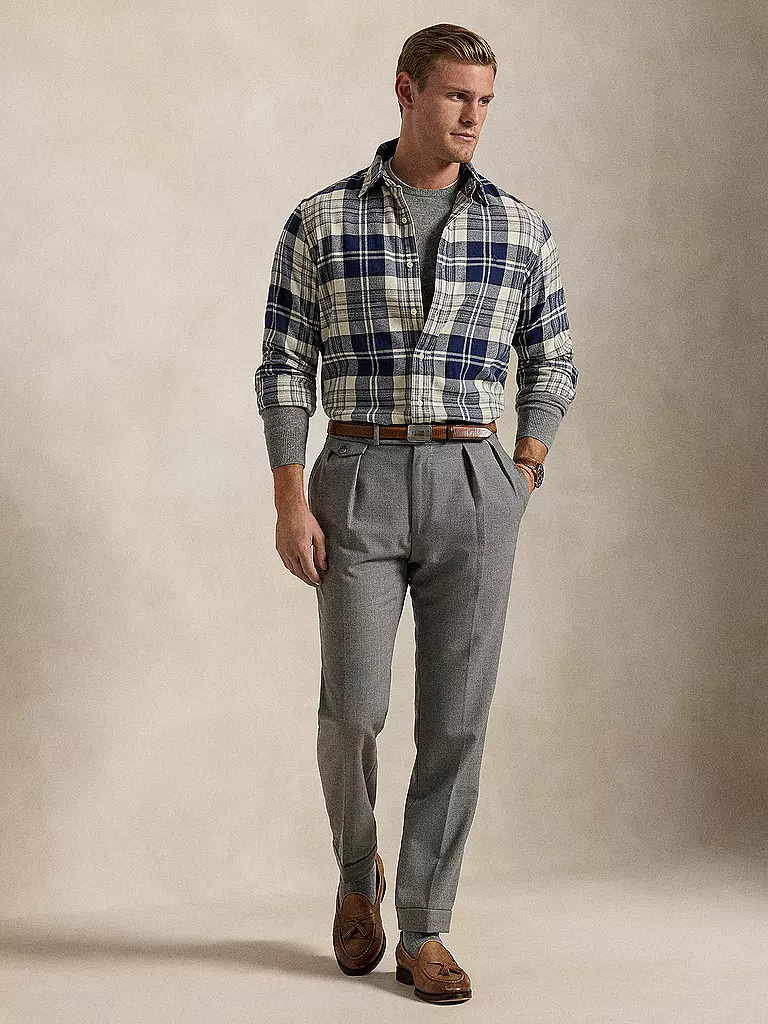 POLO RALPH LAUREN | Camisa Slim Fit | Azul