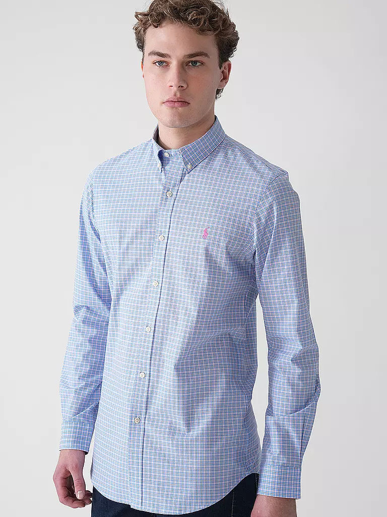 POLO RALPH LAUREN | Camisa Slim Fit | Azul claro